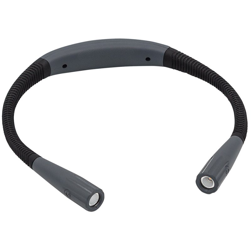 WEDO LED reading lamp LOOPLIGHT, black/grey, rechargeable