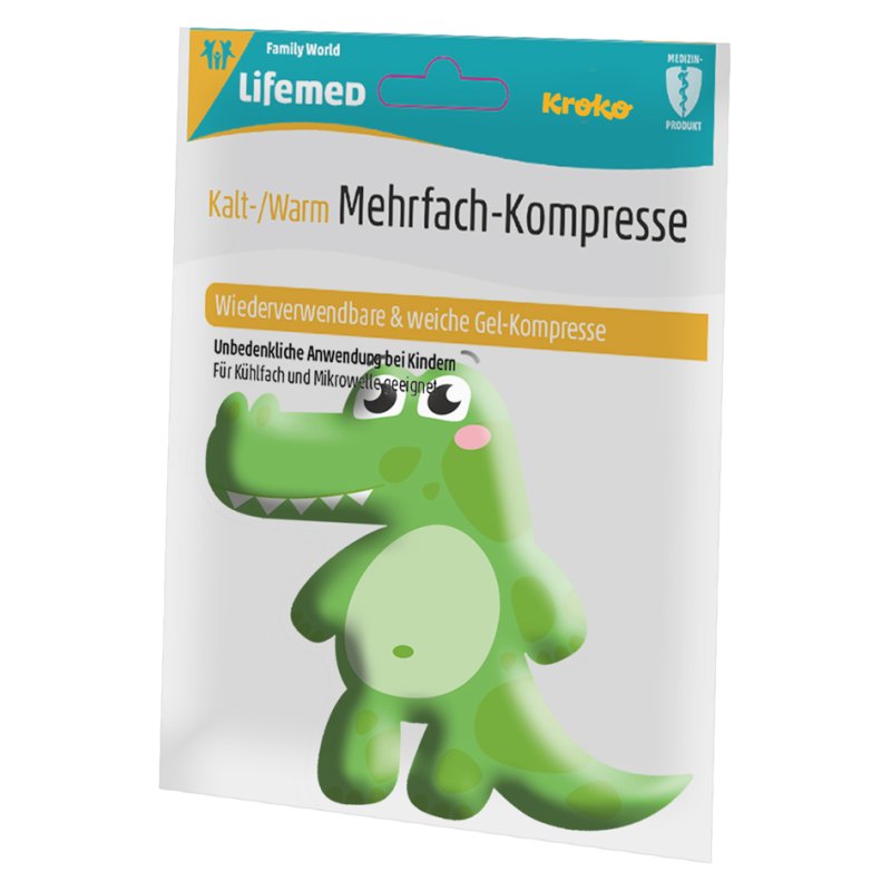 Lifemed compresse chaud-froid pour enfants, 145×125 mm, 4 motifs