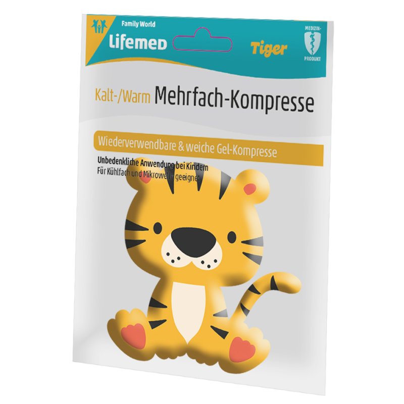 Lifemed compresse chaud-froid pour enfants, 145×125 mm, 4 motifs