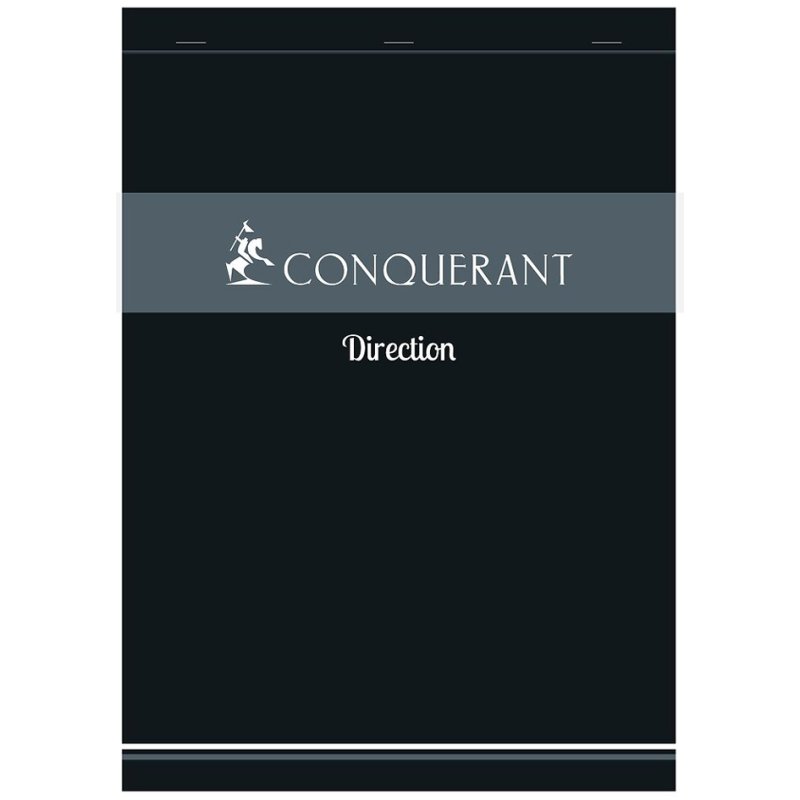 CONQUÉRANT SEPT bloc-mémo avec reliure à anneaux, quadrillé, 210×297 mm, 100 feuilles