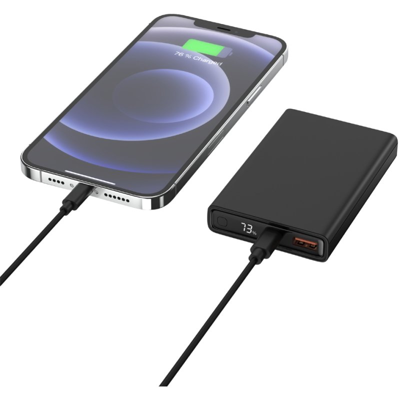 ANSMANN powerbank PB222PD, 10.000 mAh, zwart, 22,5 watt