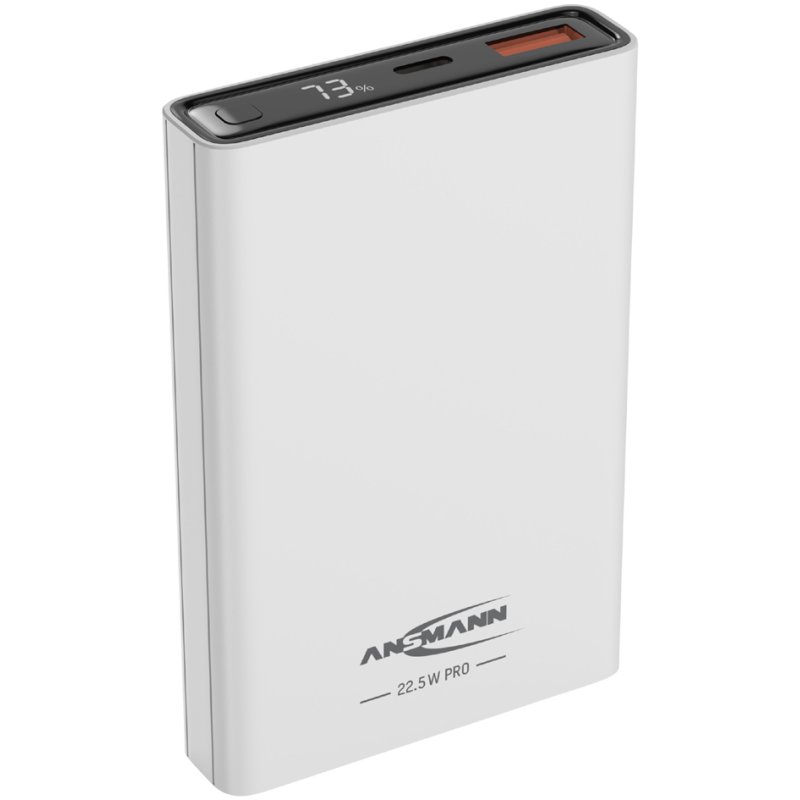ANSMANN powerbank PB222PD, 10.000 mAh, zwart, 22,5 watt