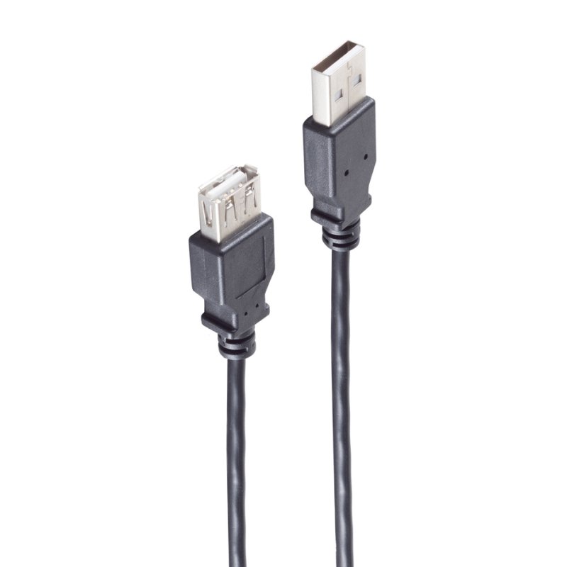 shiverpeaks Câble rallonge USB 2.0, connecteur A vers prise A, 3,0 mètre