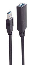 shiverpeaks USB 3.0 verlengkabel actief, 15 meter, 5 Gbit/s