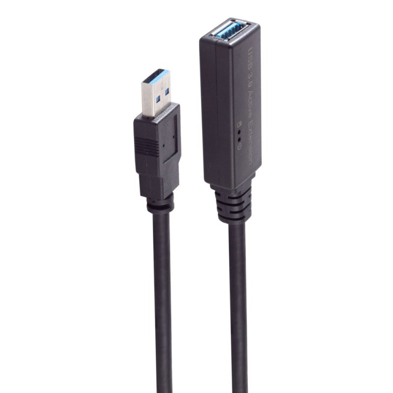 shiverpeaks Câble d'extension USB 3.0 actif, 30 mètres, 5 Gbit/s