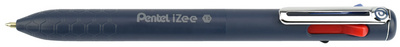 Pentel meerkleurige balpen iZee, navulbaar, 4 kleuren, 12 stuks