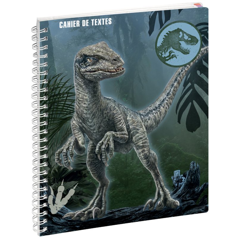 EXACOMPTA cahier Jurassic World Dinos, vert, reliure spirale, 170×220 mm, 148 pages