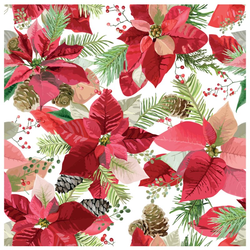 PAPSTAR serviettes de Noël motif Golden Deer