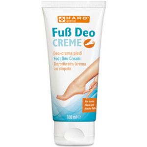 HARO voet deo crème, 100 ml, zonder aluminium