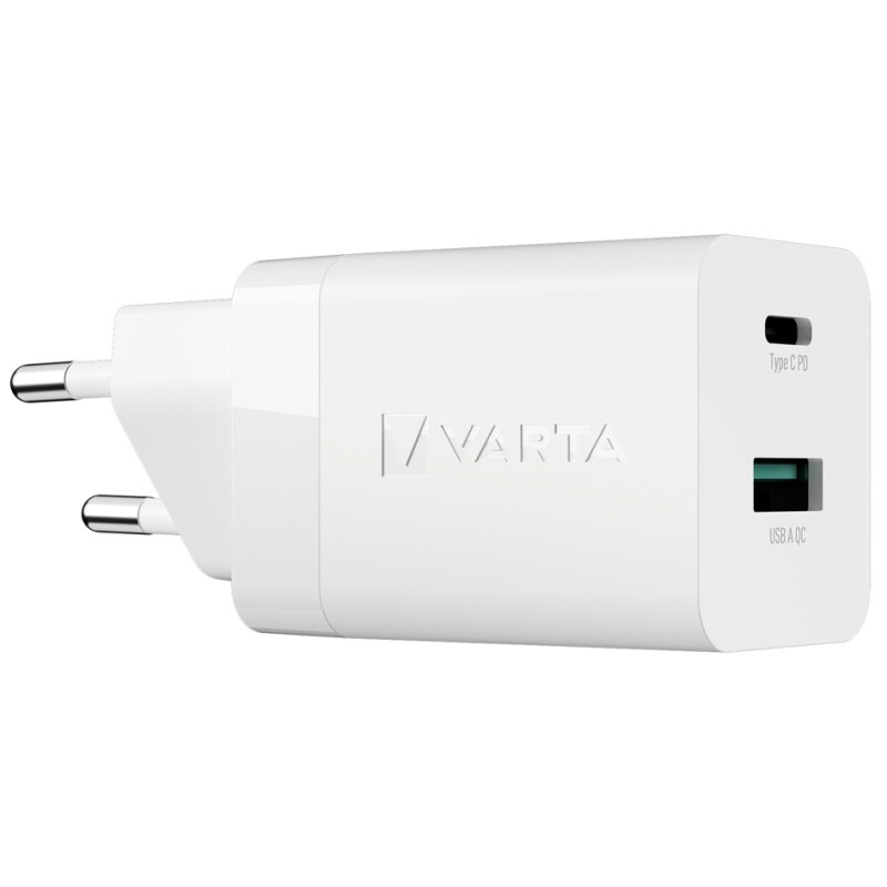 VARTA USB-oplader Speed Charger, 38W, wit, USB-C en USB-A