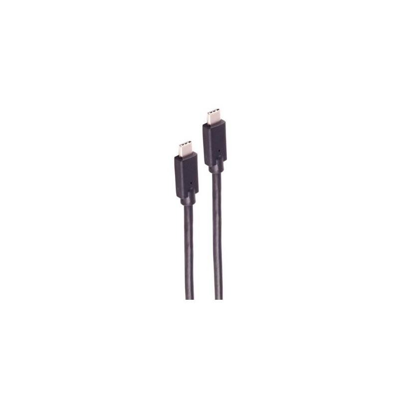 shiverpeaks Câble USB 3.2 USB-C vers USB-C, 2 mètres, noir