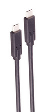 shiverpeaks USB 4.0 kabel USB-C naar USB-C, 2 meter, zwart