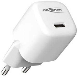 ANSMANN USB-wandlader HC120PD-mini, 20 Watt, wit, GaN-technologie