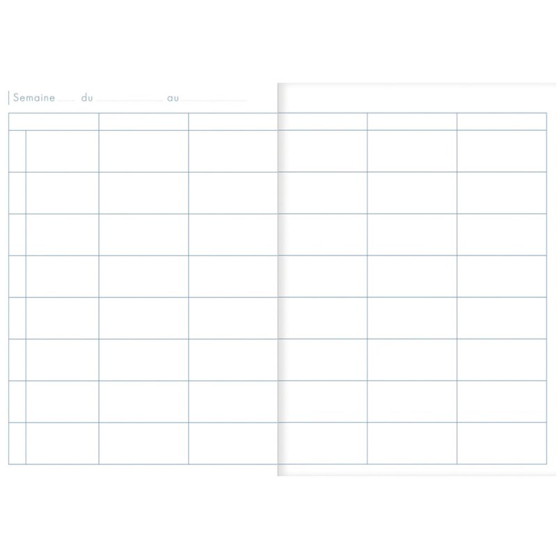 Clairefontaine A4 undated teacher's diary, 42 weeks