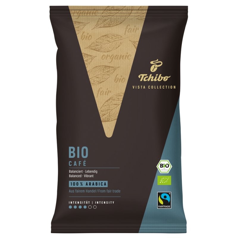 Tchibo Vista Bio Café ground coffee, organic, Fairtrade, 500 g
