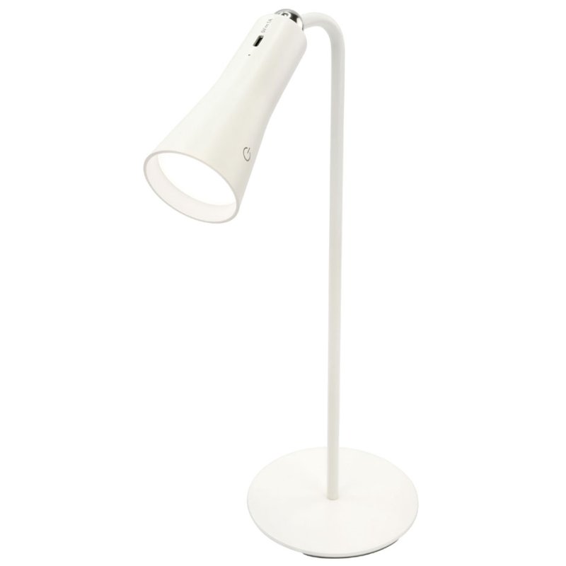 ANSMANN 3-in-1 LED-bureaulamp, oplaadbaar, dimbaar, wit