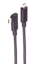 shiverpeaks USB 3.2 optische kabel, USB-C naar USB-C 90°, 7 m