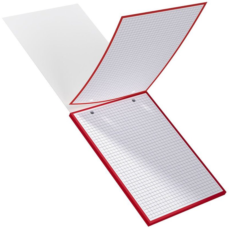 Oxford cartes système A5, quadrillé blanc, 210 g/m², 30 pièces
