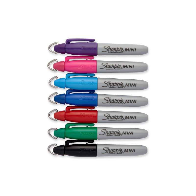 Sharpie permanente markers mini, gekleurde assortiment, 72 stuks