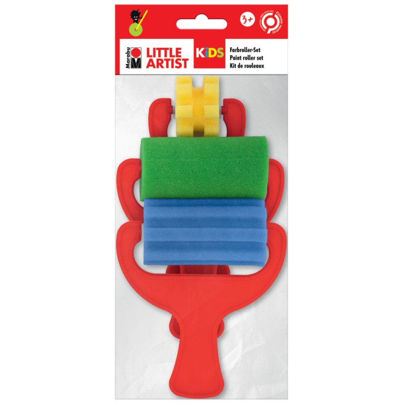 Marabu KiDS rolverfdoos Little Artist, 3-delige set