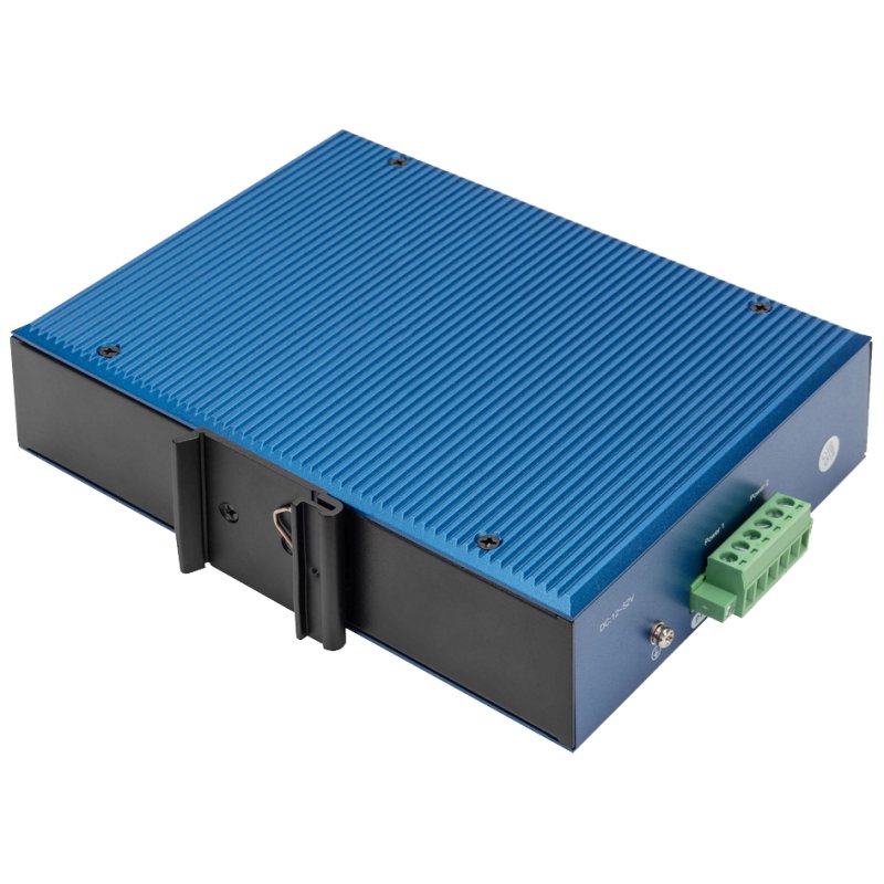 DIGITUS commutateur Ethernet Gigabit industriel, non géré, 16 ports RJ45, 2 ports SFP-uplink