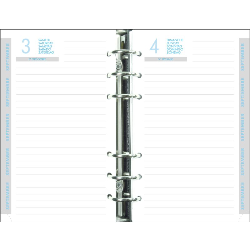 EXACOMPTA recharge agenda Clairtime 2025/2026, quotidien, 105×172 mm