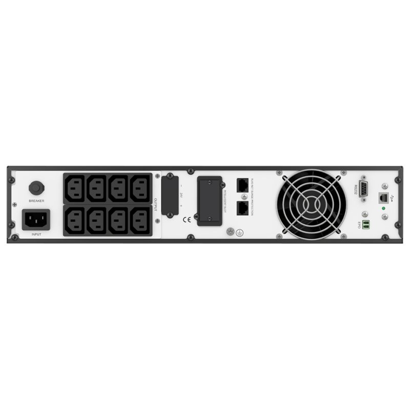 DIGITUS UPS online, LCD display, RS232/USB