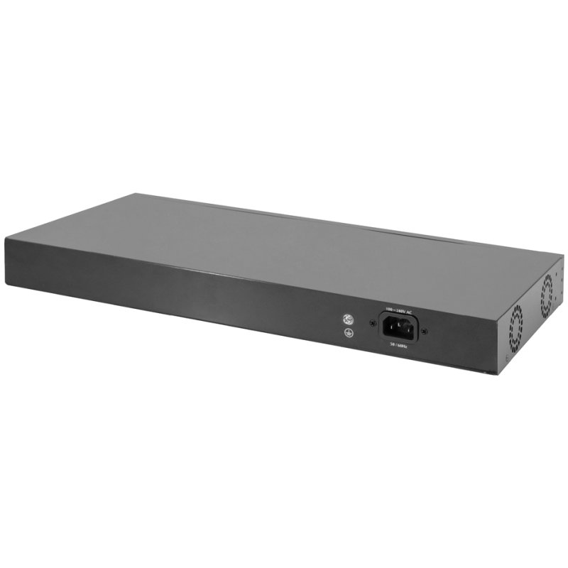 DIGITUS Commutateur Ethernet Gigabit, 19 pouces, 24 ports, 10G SFP+