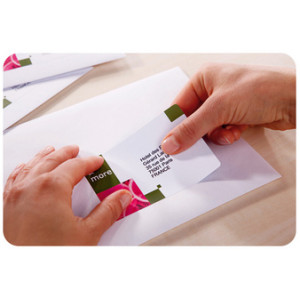 AVERY inktjet-adresetiketten, 63,5 × 33,9 mm, wit, 360 stuks
