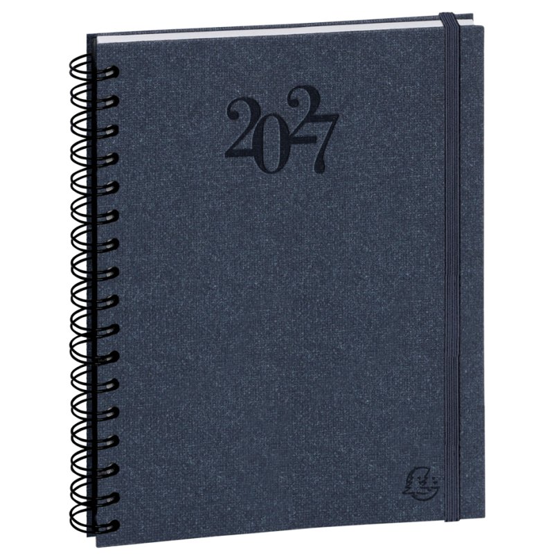EXACOMPTA agenda La journée planifiée, 185 x 225 mm, spirale, 3 pièces