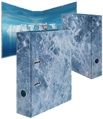 HERMA ordner Nature Ice A4, 70 mm rugbreedte