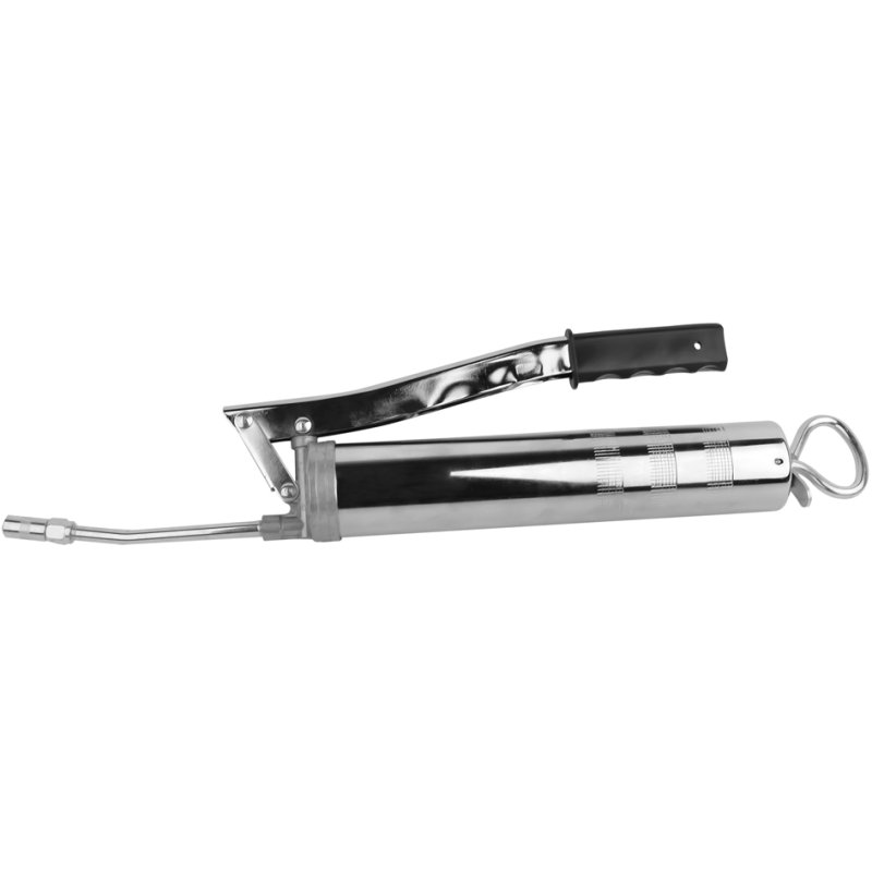BRÜDER MANNESMANN pistolet à graisse avec cartouche, argent, 500 cm³, tuyau 250 mm inclus