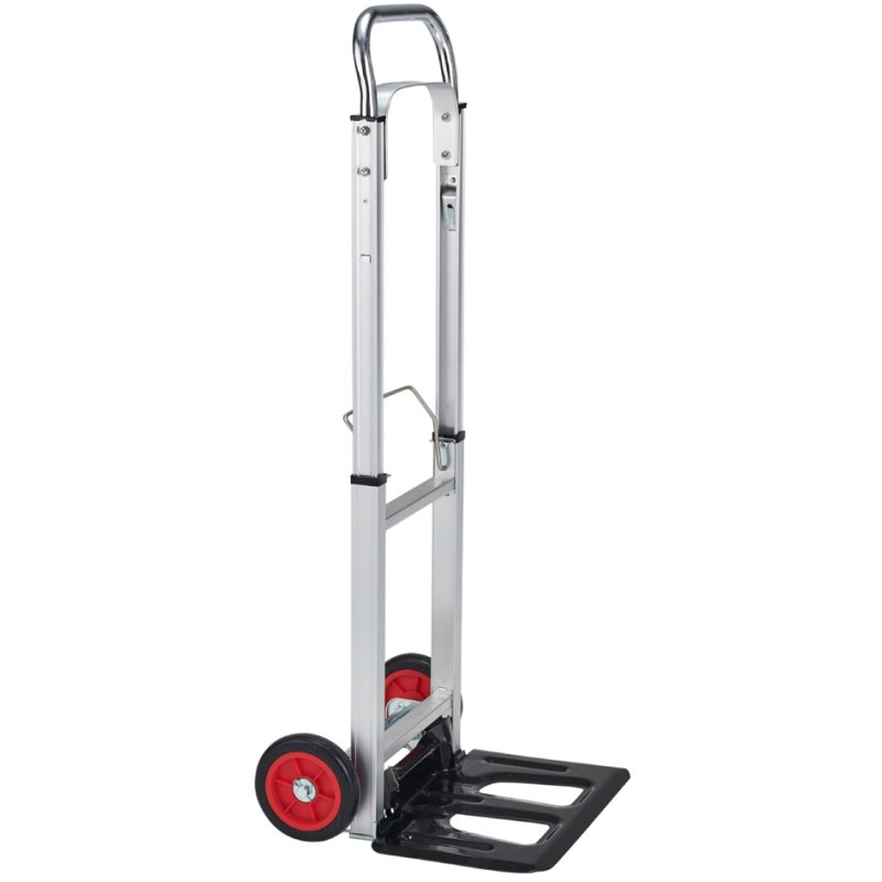 BRÜDER MANNESMANN chariot diable aluminium, capacité 90 kg, poignée télescopique