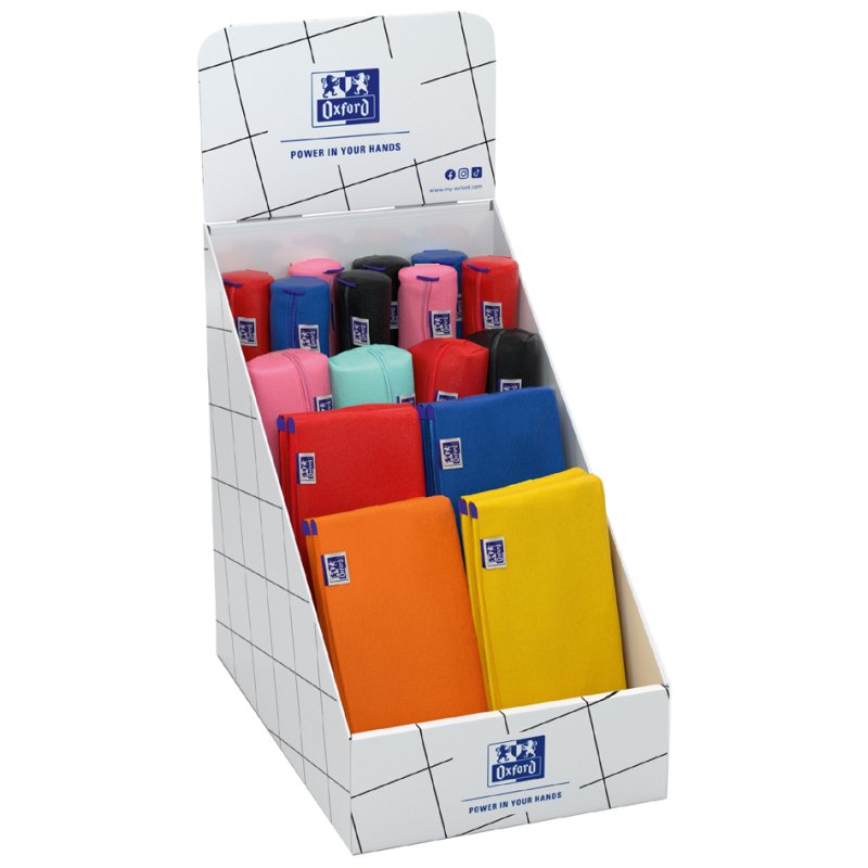 Oxford sloddervak, polyester, kleurig gesorteerd, 16 stuks