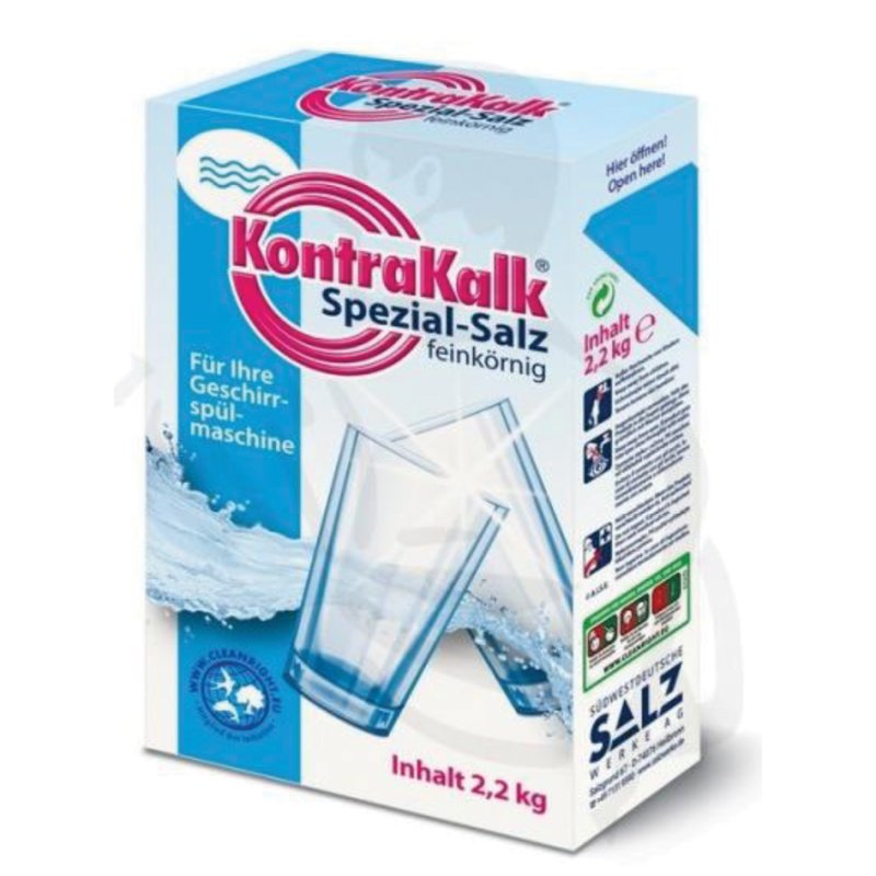 Kontrakalk sel lave-vaisselle granulation fine, 2,2 kg