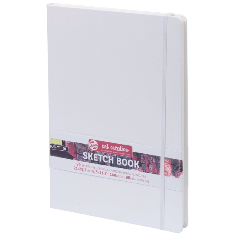 Royal Talens carnet de croquis Art Creation, 120×120 mm, blanc, 80 feuilles