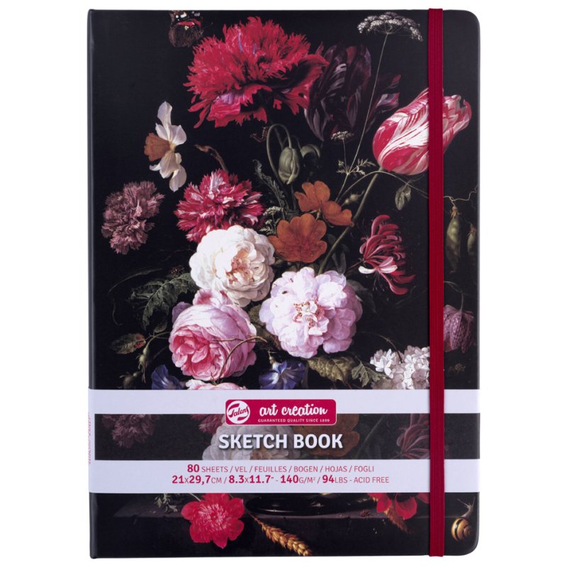 Royal Talens carnet de croquis Art Creation Nature morte, A4, 140 g/m², 80 feuilles