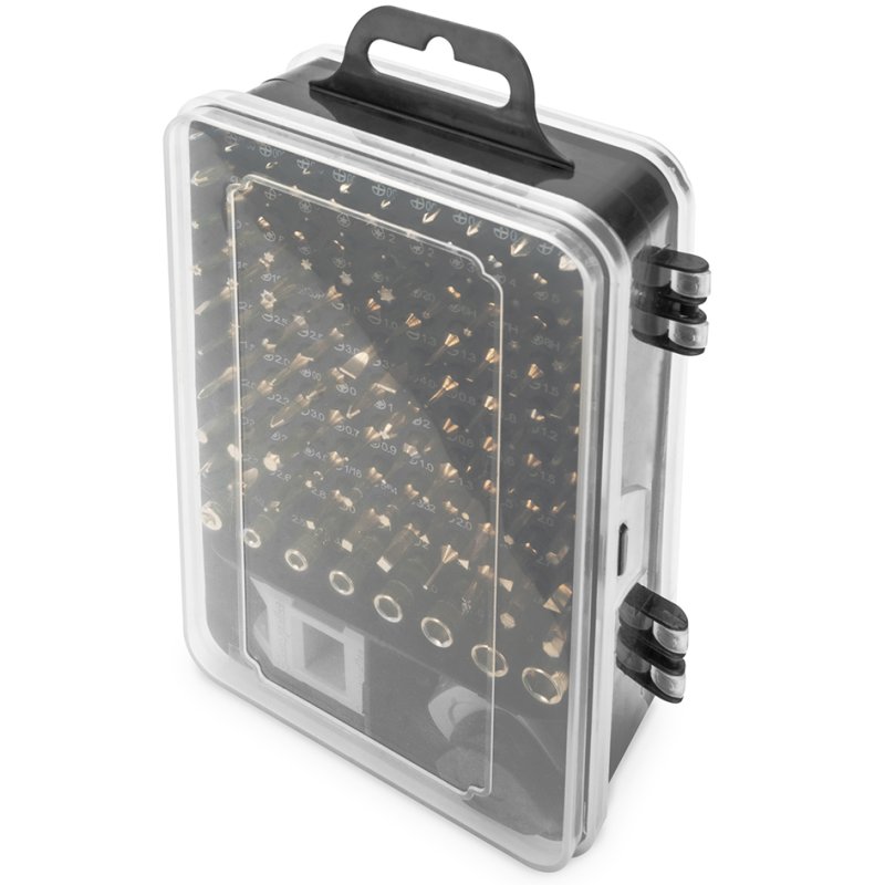 DIGITUS tournevis de précision set, 115 pièces, acier S2
