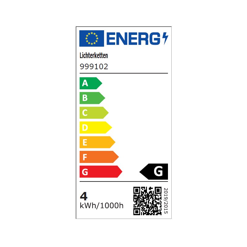 jamasia LED-lichtslinger, groen, 160 lichtjes, 8 m