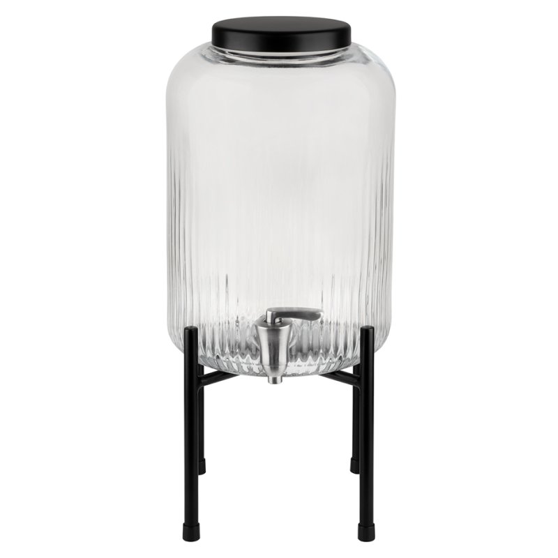 APS distributeur de boissons INDUSTRIAL avec support, 3,8 litre, verre