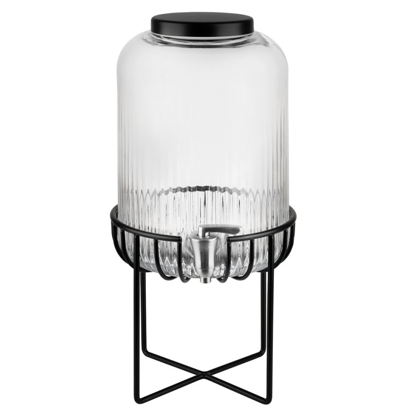 Distributeur de boissons APS URBAN avec support, 7 litres, verre