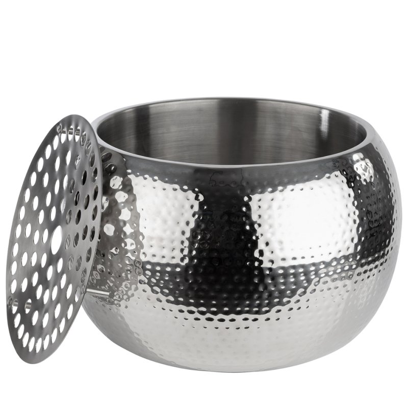 APS bottle cooler BIG BOWL, stainless steel, silver, 8 litres