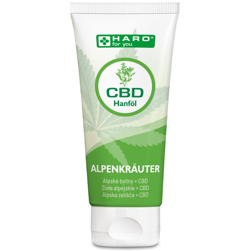 HARO CBD Teinture à base de plantes des Alpes, 100 ml