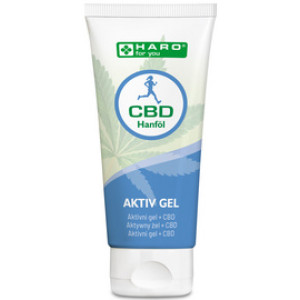 HARO actieve CBD-gel, koelend, munt & eucalyptus, 100 ml