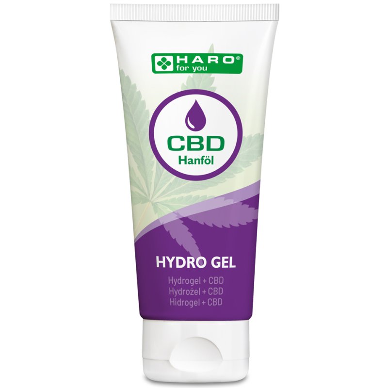 HARO CBD-hydrogel crème, hypoallergénique, acide hyaluronique, 100 ml
