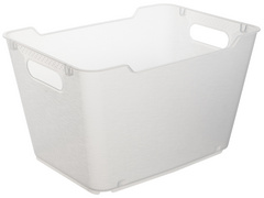 keeeper opbergbox Lotta, 20 liter, transparant, 400×280×250 mm