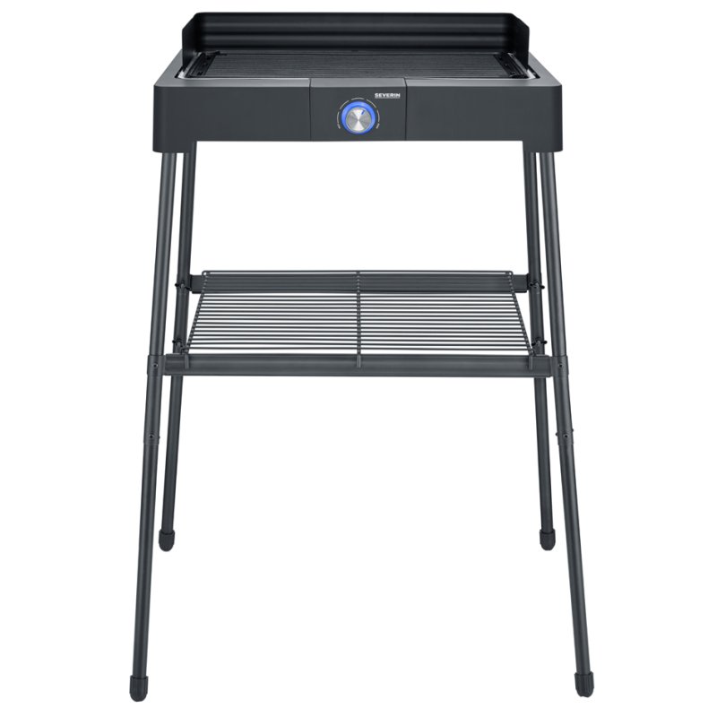 SEVERIN free-standing electric grill PG 8568, aluminium grill plate, black