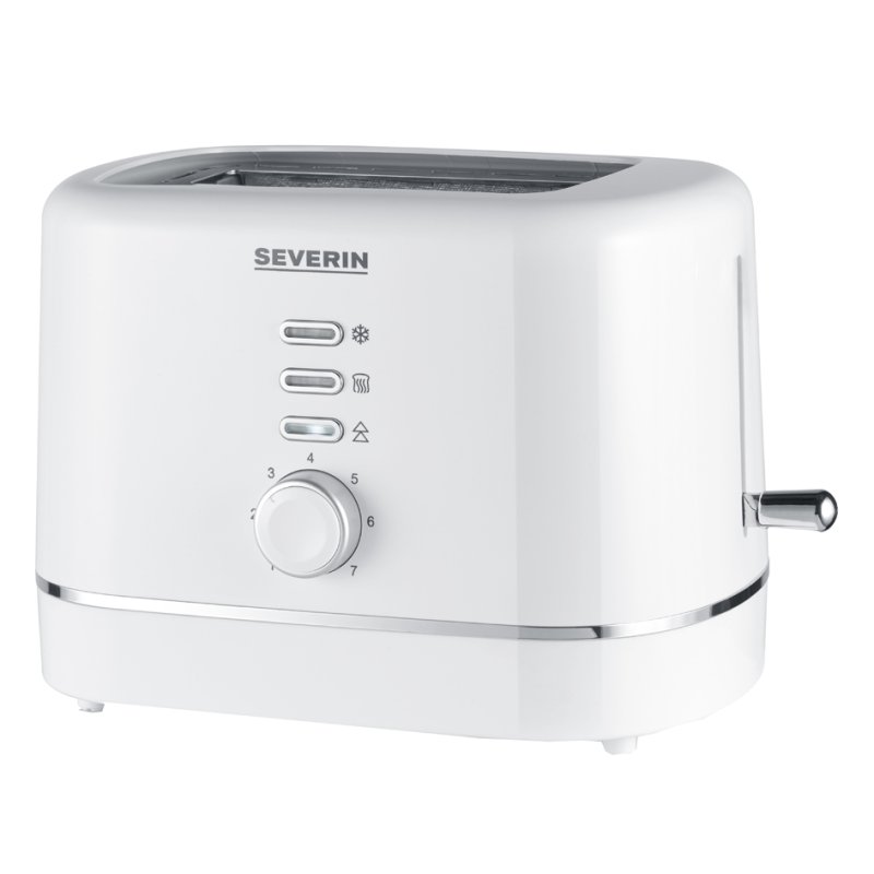 SEVERIN Grille-pain 2 fentes AT 4321, noir, 850 Watts