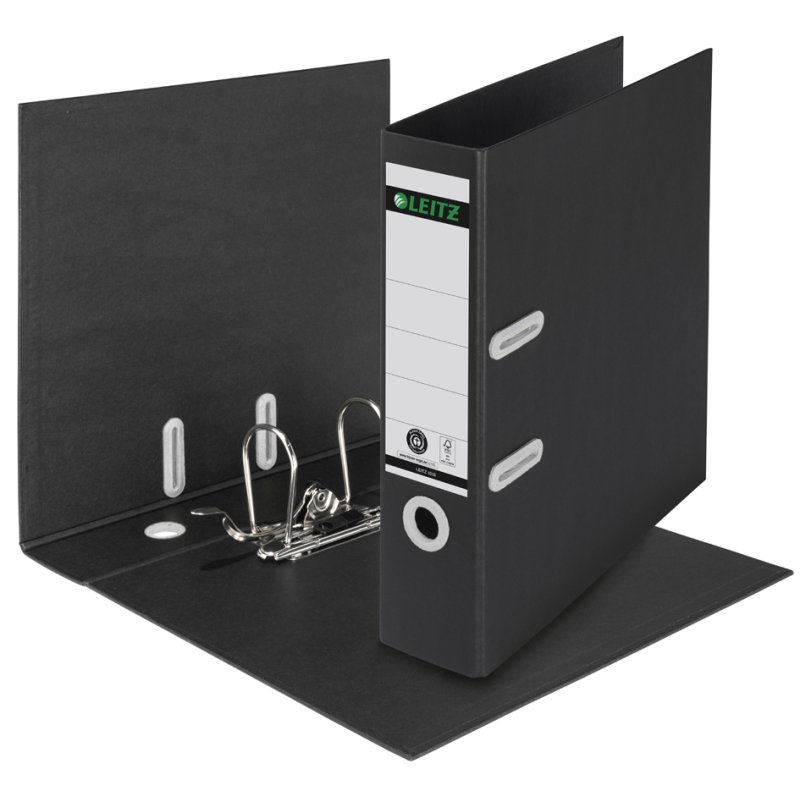 LEITZ classeur Recycle 180 degrés, vert, 80 mm, 10 pièces