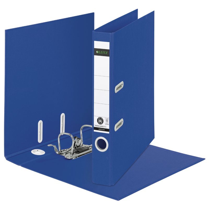 LEITZ classeur Recycle 180 degrés, vert, 80 mm, 10 pièces